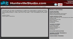 Desktop Screenshot of huntsvillestudios.com